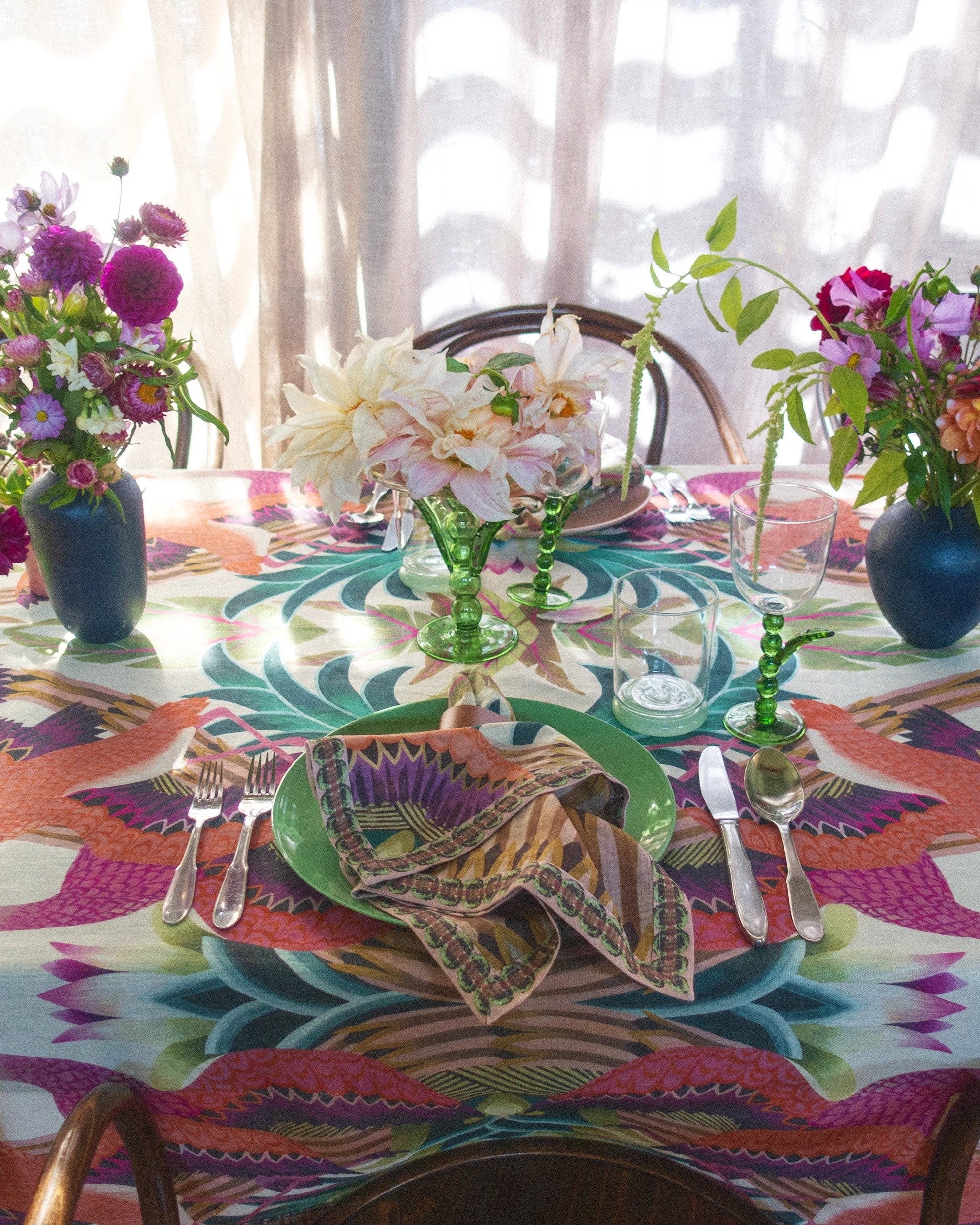 BUNDLE & SAVE FLAMINGO TABLE LINEN