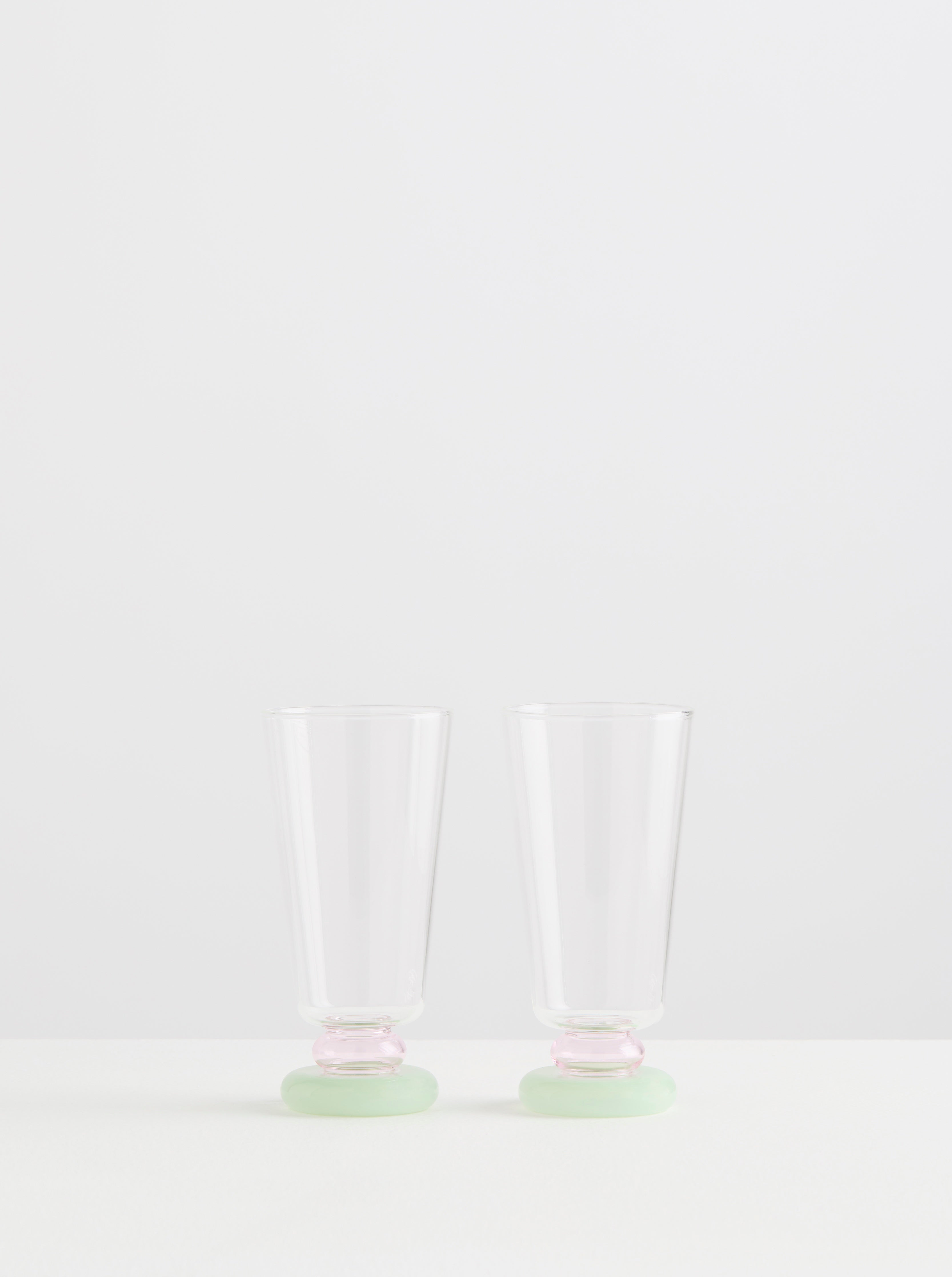 2 DÉCO COCKTAIL GLASSES