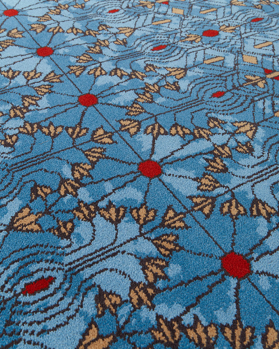 TREE OF LIFE ARABIAN SEA AXMINSTER CARPET